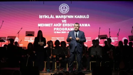 Bakan Tekin, “İstiklal Marşı’nın Kabulü ve Mehmet Akif Ersoy’u Anma Günü” Programına Katıldı