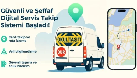 Taşımalı eğitimde dijital gözetim dönemi başladı: Servisler anlık takip edilecek